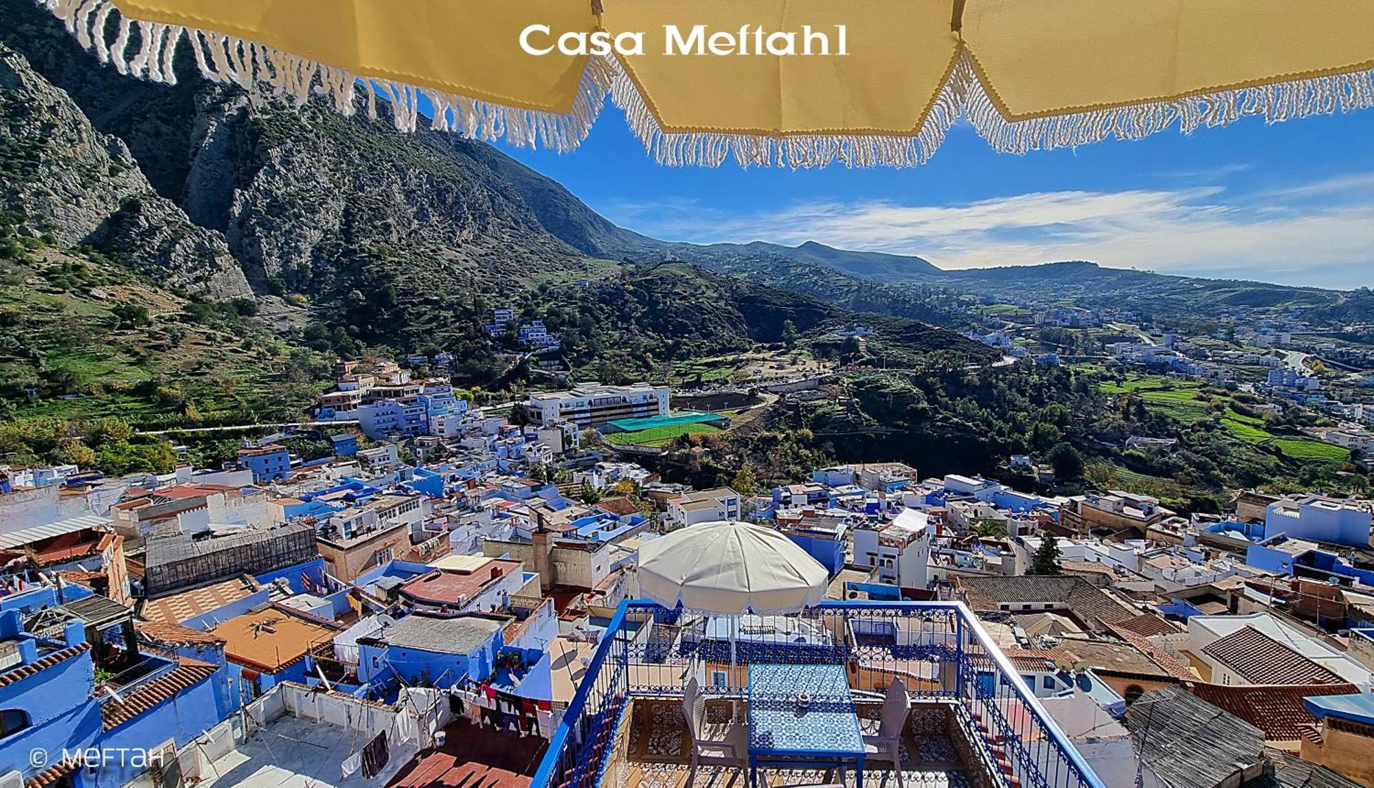 Casa Meftah Blue Apartment Chefchaouen Exterior photo