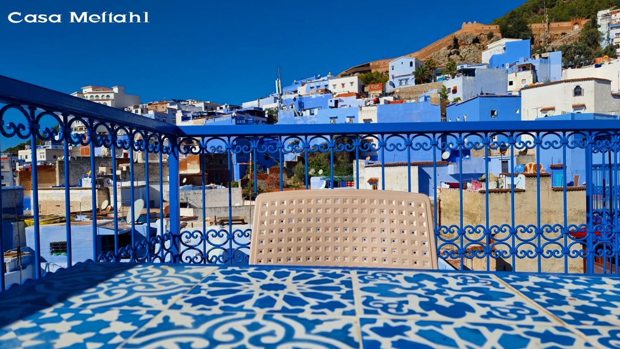 Casa Meftah Blue Apartment Chefchaouen Exterior photo
